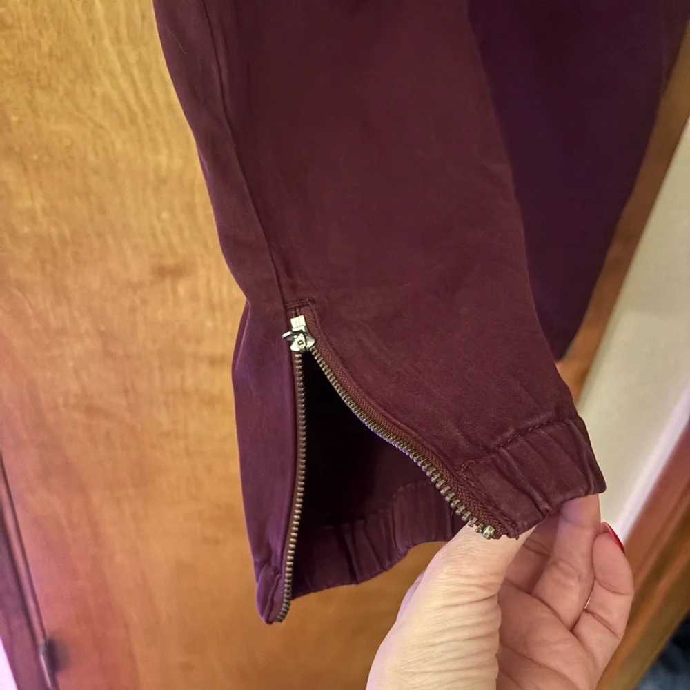 Grace & Lace Maroon Trousers - Picture 5 of 7